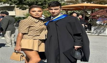 نوال الزغبي احتفلت بتخرّج إبنها في سويسرا (صور)