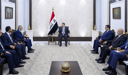&quot;لقاء لبناني – عراقي رفيع بين البساط والسوداني