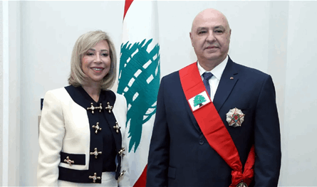 الرئيس عون واللبنانية الأولى غادرا الى نيويورك