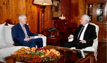 فرنجيه استقبل السفير البلجيكي وبحث في المستجدات والتطورات