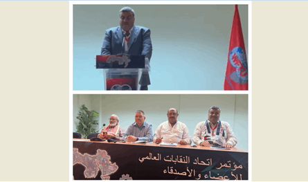 رئيس اتحاد نقابات عمال الشمال من لارنكا: نحرص على حماية اليد العاملة البشرية 