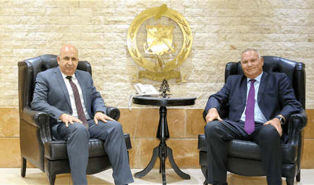 المدير العام للدفاع المدني استقبل رئيس بلدية جديدة مرجعيون