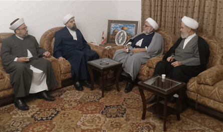 لجنة إحياء الذكرى السنوية الأولى لاستشهاد نصر الله وصفي الدين زارت المفتي قبلان