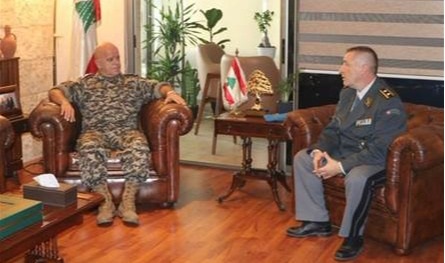 لاوندس التقى رئيس منظمة مراقبة الهدنة في الأمم المتحدة