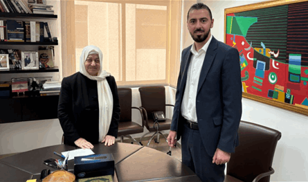 لقاءات متعددة لبهية الحريري في بيروت وصيدا