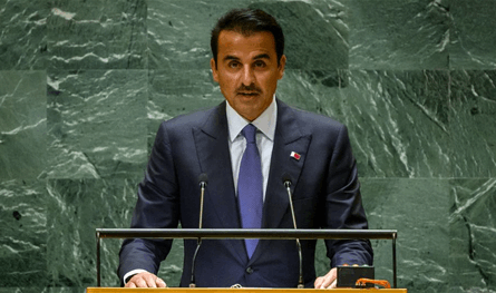 أمير قطر: نقف إلى جانب لبنان