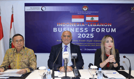فرص واعدة للنمو في التبادل التجاري بين لبنان وإندونيسيا