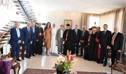 الراعي زار كنيسة سيدة الفرح في زحلة