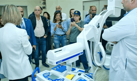 مستشفى جزين يثمّن مبادرة نادي روتاري بتقديم جهاز C-Arm