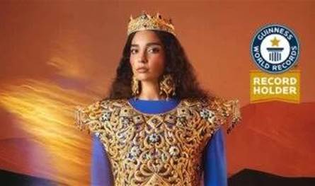في بلد عربي.. أغلى فستان ذهبي في العالم وهذا سعره الخيالي