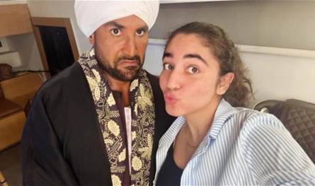 بعد صورها مع كريستيانو رونالدو.. ابنة الفنان أحمد سعد ترد على انتقادات والدها
