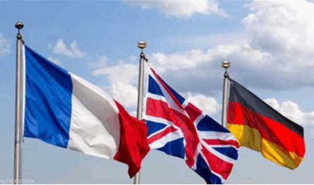 ألمانيا وفرنسا وبريطانيا تؤكد استمرار الدبلوماسية مع إيران رغم العقوبات