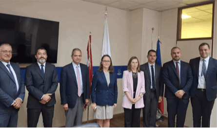 الصدي بحث مع وفد EBRD خطط إصلاح قطاع الكهرباء