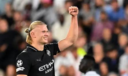  هالاند يطارد رقم ميسي التاريخي في دوري الأبطال