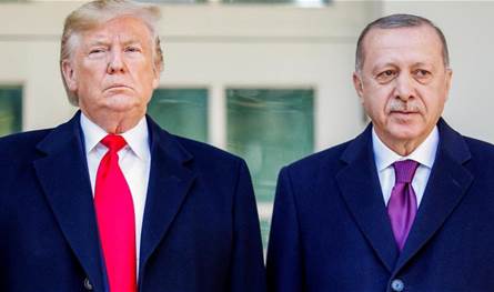 أردوغان لترامب: وقف هجمات إسرائيل شرط لنجاح جهود السلام