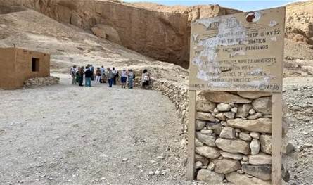 بعد 226 عاماً على إكتشافها... إفتتاح مقبرة ملك فرعونيّ اليوم في مصر