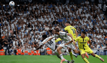 فينيسيوس ومبابي يقودان ريال مدريد لتجاوز فياريال