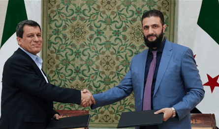 بعد الإشتباكات في حلب.. الشرع التقى قائد &quot;قسد&quot;