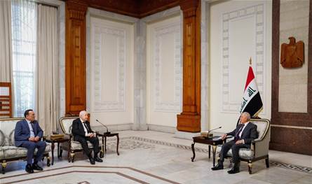 الرئيس العراقي يبحث مع الدكتور أبوغزاله سبل دعم الابتكار وتمكين الشباب التقني