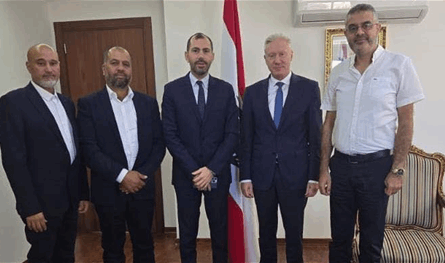الخير ناقش مع رجي أوضاع الجالية اللبنانية في أستراليا