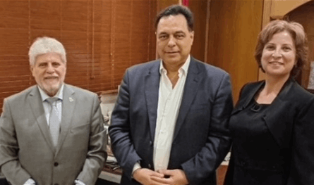 دياب للأبيض: نحتاج دولة سيّدة وأحراراً منفتحين لإنقاذ لبنان