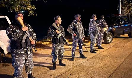 في بيروت.. 12 شخصاً بقبضة &quot;قوى الأمن&quot;
