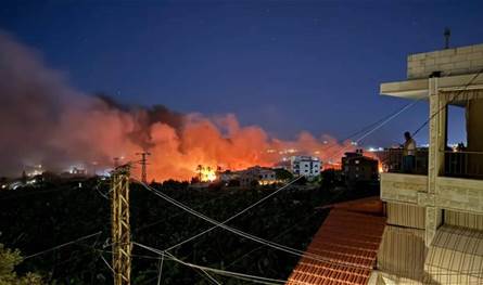 فجر اليوم.. غارات اسرائيلية على المصيلح 