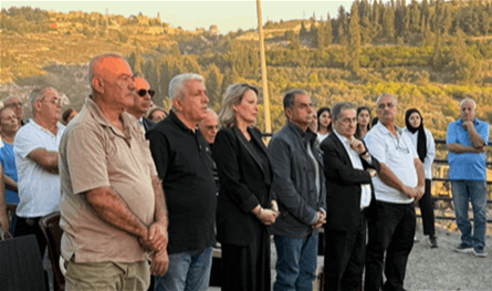 قداس في المصيلح من أجل سلامة الأهالي وشفاء الجرحى