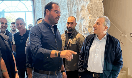 باسيل جال في قرى بترونية