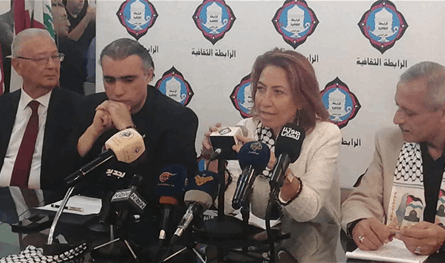 لينا الطبال خلال مؤتمر صحافي: طرابلس كانت وستبقى قلب العروبة النابض