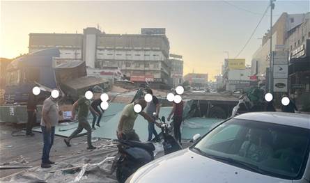 زحمة سير خانقة على طريق عام المكلس – المنصورية.. اليكم ما جرى 