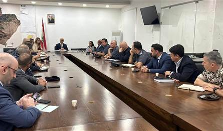 وزير الدخلية يترأس اجتماعاً  لمجلس الأمن الفرعي في سرايا طرابلس