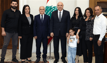 عون: نقف إلى جانب عائلة الرائد جوزف حنا وكل شهداء الجيش