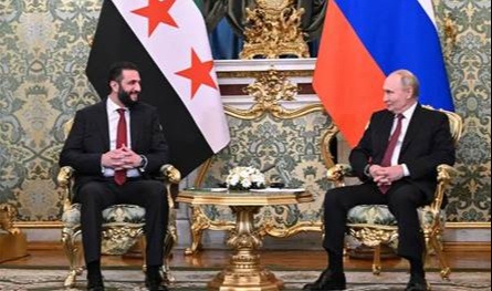 أول زيارة للشرع إلى روسيا.. ماذا ناقش مع بوتين؟