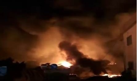 بالفيديو... هذا هو المعمل المُستهدف بين بلدتيّ أنصار وسيناي
