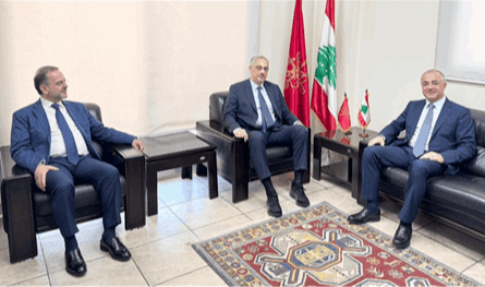 بو صعب عرض مع الأمين العام للطاشناق التطورات