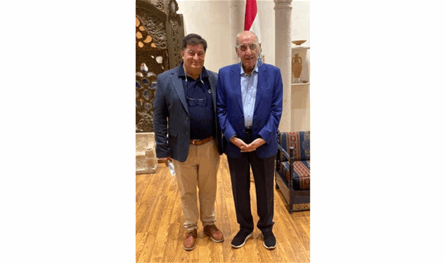 طارق مزرعاني زار بري وسلمه لائحة بمطالب أهالي القرى الحدودية