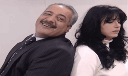 سِجال عن المرأة.. فيديو قديم ينتشر لبطلي مسلسل &quot;ألو جميل ألو هناء&quot;