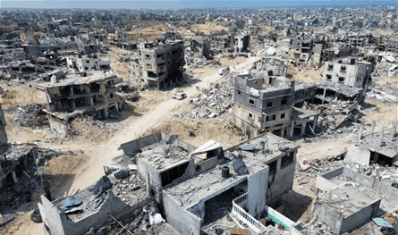 شرط إسرائيلي لبدء إعمار غزة