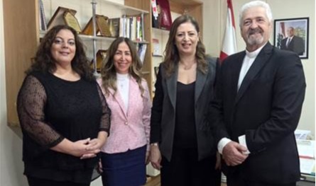 وفد من &quot;أوسيب&quot; زار المديرة العامة لتلفزيون لبنان