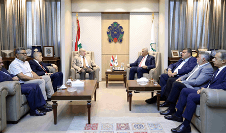 لقاء شقير والأسمر.. ونقاش في الأوضاع العامة