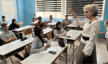 وزيرة التربية تفقدت إمتحان التقييم التشخيصي في المدارس والثانويات الرسمية
