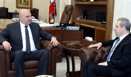 الرئيس عون عرض الاوضاع مع أبو فاعور