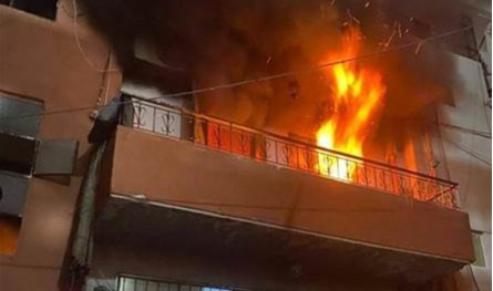 في المنية.. إخماد حريق اندلع ليلا داخل شقة سكنية