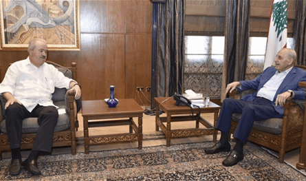 بري وجابر.. عرض للشؤون المالية والتشريعية