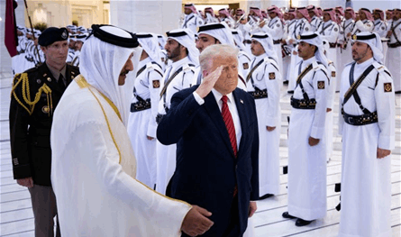 ترامب في الدوحة: قطر حليف عظيم