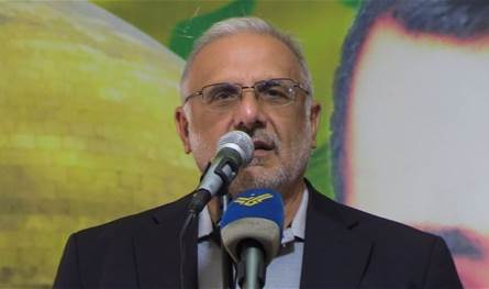 المقداد: المقاومة ستبقى على طريق الدفاع عن لبنان مهما كانت التضحيات