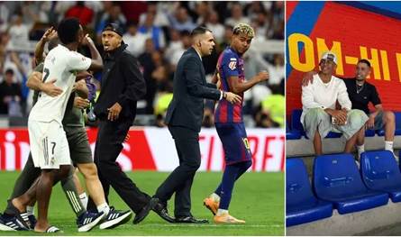والد لامين يامال يتوعد بـ&quot;الرد&quot;.. بعدما طارد لاعبو ريال مدريد نجله