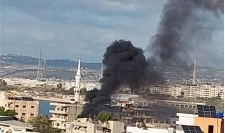 بالصور... إنفجار سيارة في مدينة بانياس السوريّة