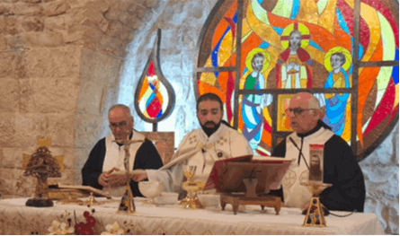 قداس لتقديس الطوباوي إسطفان نعمة في كفيفان